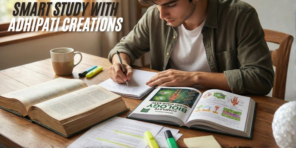 Adhipati Creations NEET Complete Book Set for Biology Physics and Chemistry