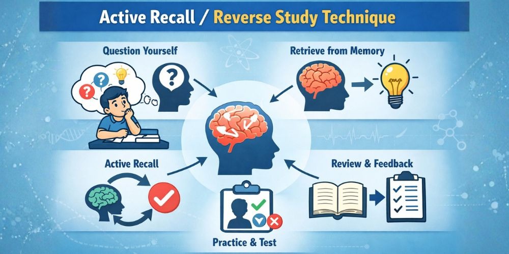 Student transforming from confused to confident NEET topper