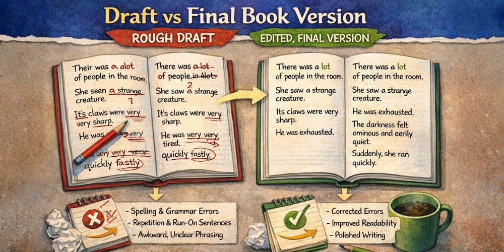 Draft vs Final Book Version
