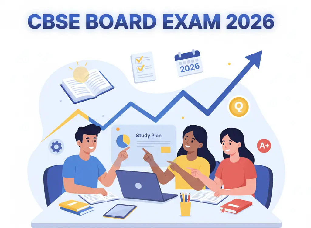 CBSE Board Exam 2026: 3-Month Smart Study Plan to Score 95%+