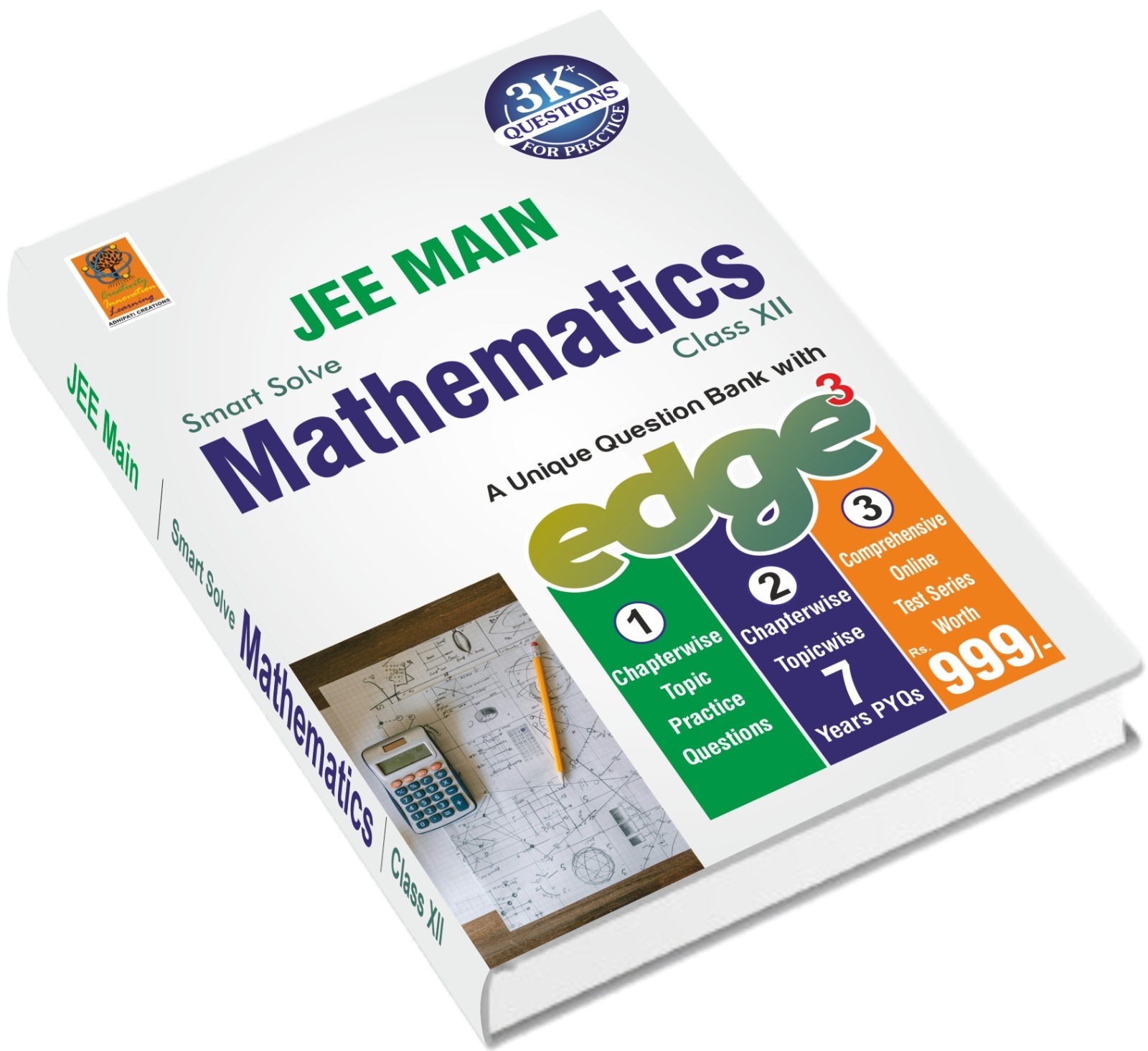 JEE Main Math Smart Solve Class 12 Book | PYQs & Test Series