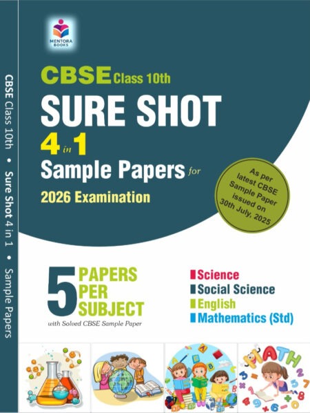 Sure Shot 4-in-1 Sample Paper Book (Maths Standard) – Class 10