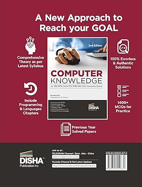 Computer Knowledge for SBI, IBPS, SSC, Insurance & Banking Exams – 2nd Edition back cover