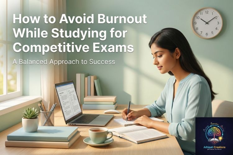 How to Avoid Burnout While Studying for Competitive Exams