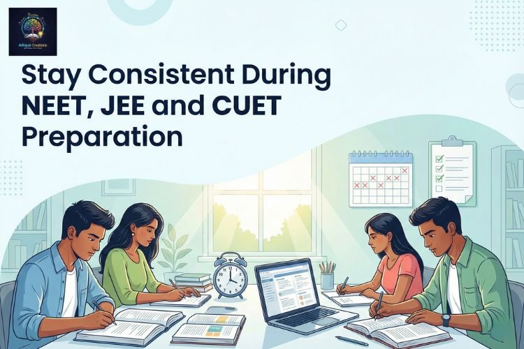 Stay Consistent During NEET, JEE and CUET Preparation