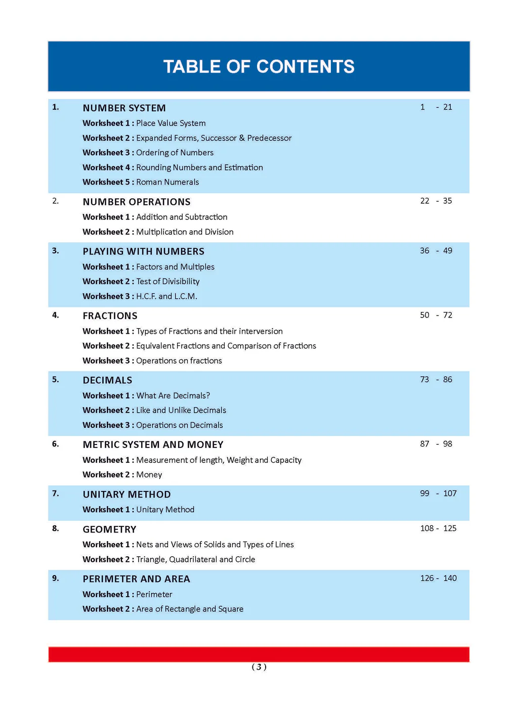 Oswaal One for All Workbook with Practice Worksheets Class 4 – Maths | As per NEP & NCF (NCERT) | Useful for CBSE & ICSE | Improve Accuracy, Speed & Concept Application - Image 2