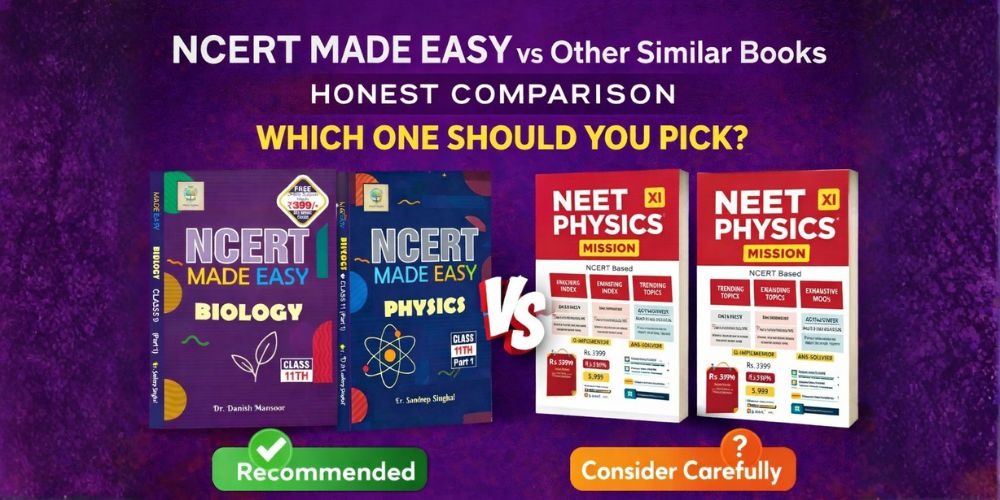 Thin and concise study material vs bulky reference books. (1)