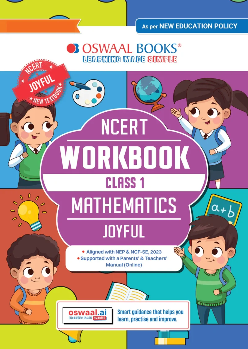 Classone Cbse Math Activities Book Workbook Based on NCERT Textbook Joyful Mathematics Class 1 | With ...