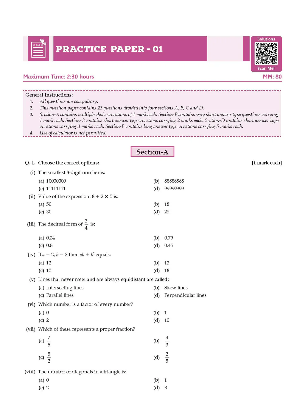 One For All Question Banks NCERT & CBSE Class 7 (Set of 4 Books) Mathematics, Science, Social Science, And English (For Latest Exam) - Image 4