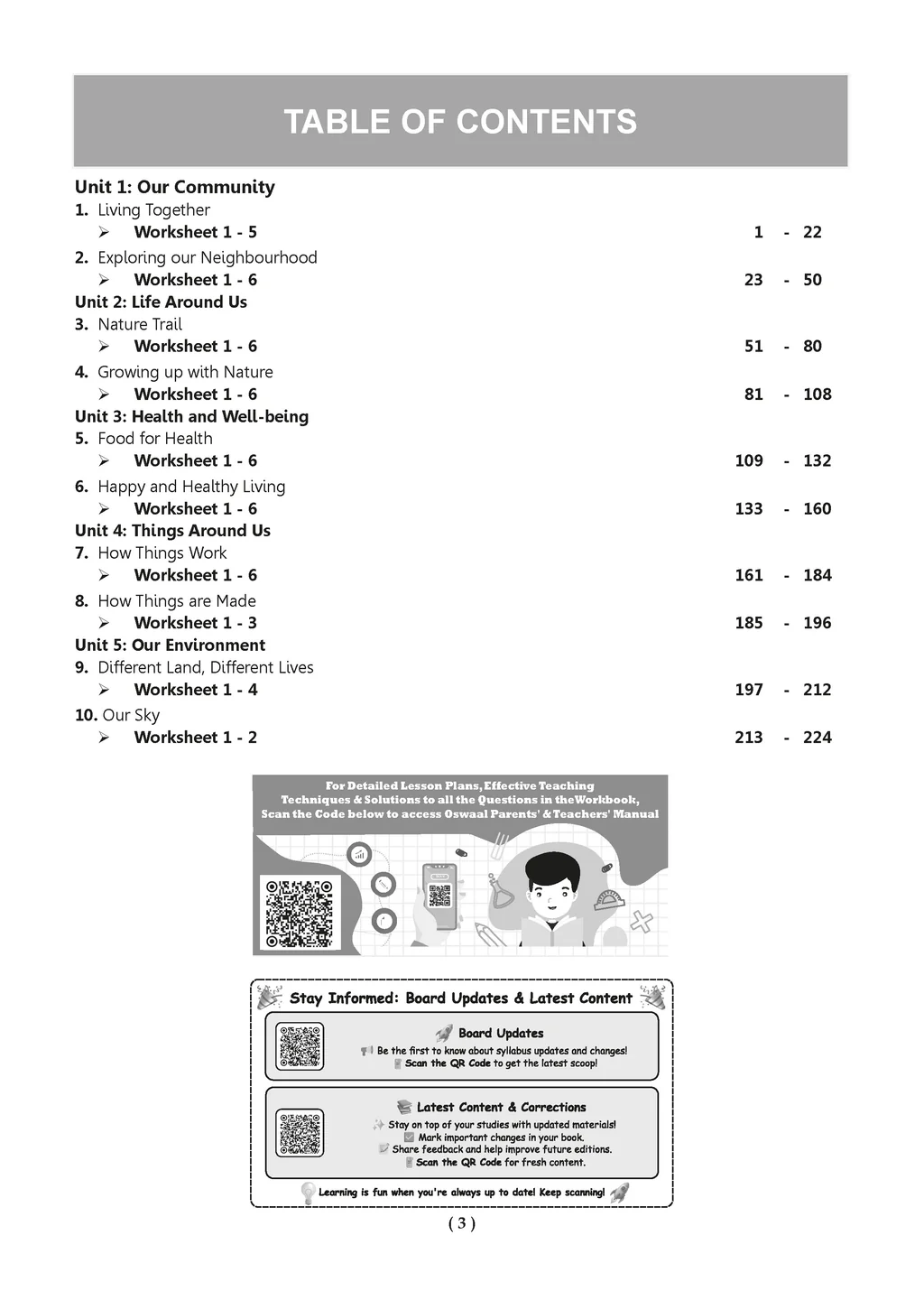 NCERT The World Around Us Textbook and Workbook For Class 4 | Updated NCERT Pattern | Includes Mind Maps & Revision notes | Teachers Manual (Set of 2 books) - Image 3