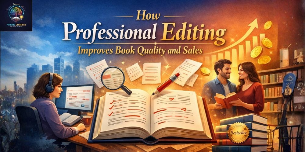 How Professional Editing Improves Book Quality and Sales