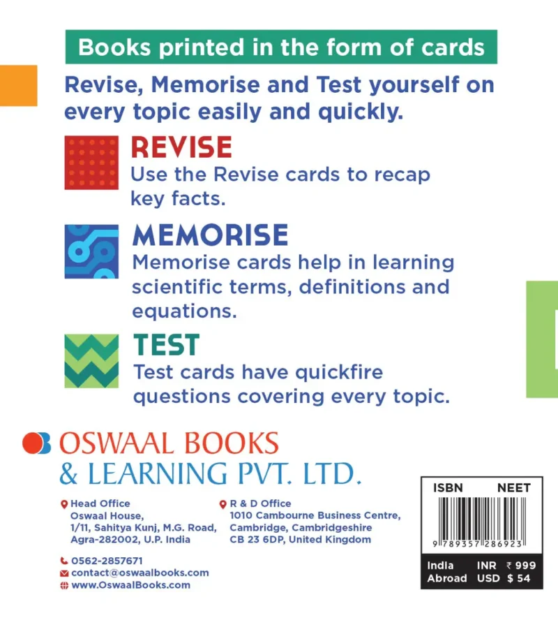 RMT Flash Cards NEET (UG) Biology Part-1 | For Exam 2026 - Adhipati ...