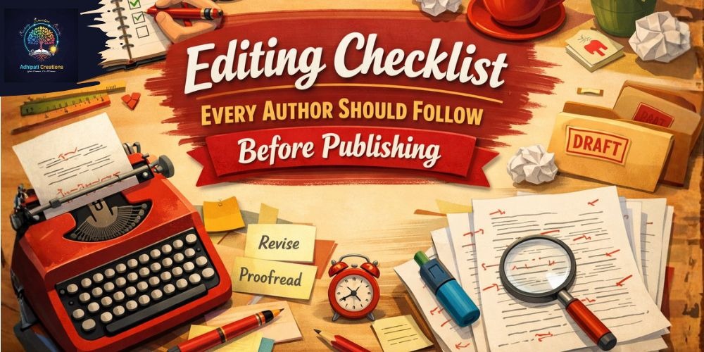 Editing Checklist Every Author Should Follow Before Publishing