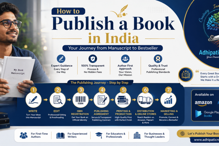 Publish a book in India