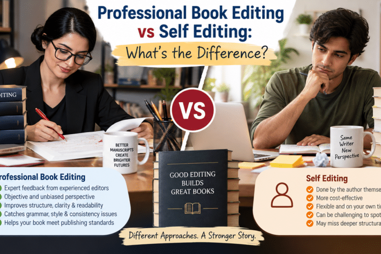 Professional Book Editing vs Self-Editing: What's the Difference?