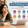 How to choose the right book publishing company in India
