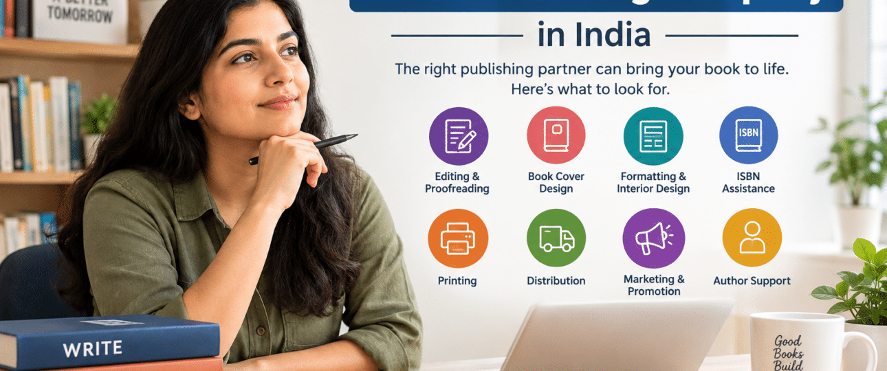 How to choose the right book publishing company in India