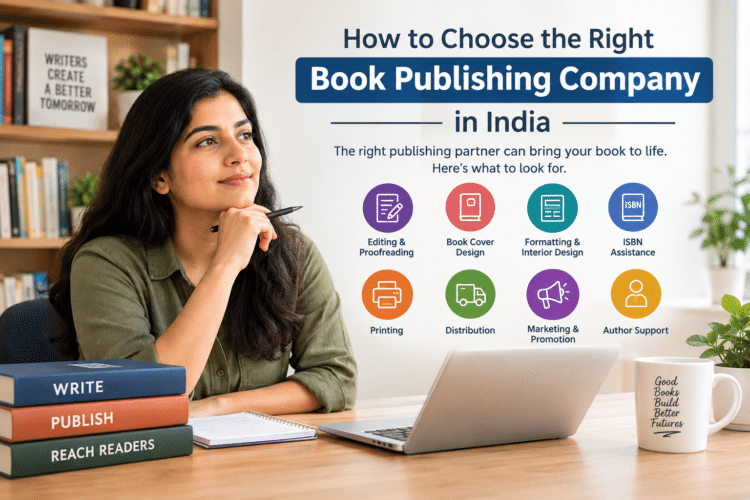 How to choose the right book publishing company in India
