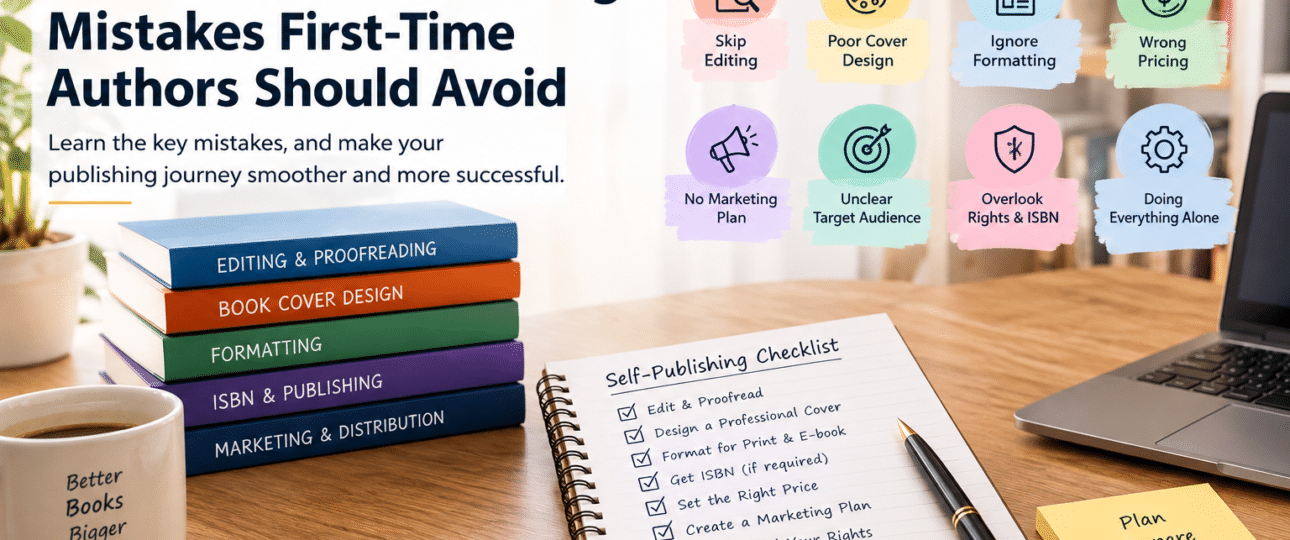 Common Self-Publishing Mistakes First-Time Authors Should Avoid