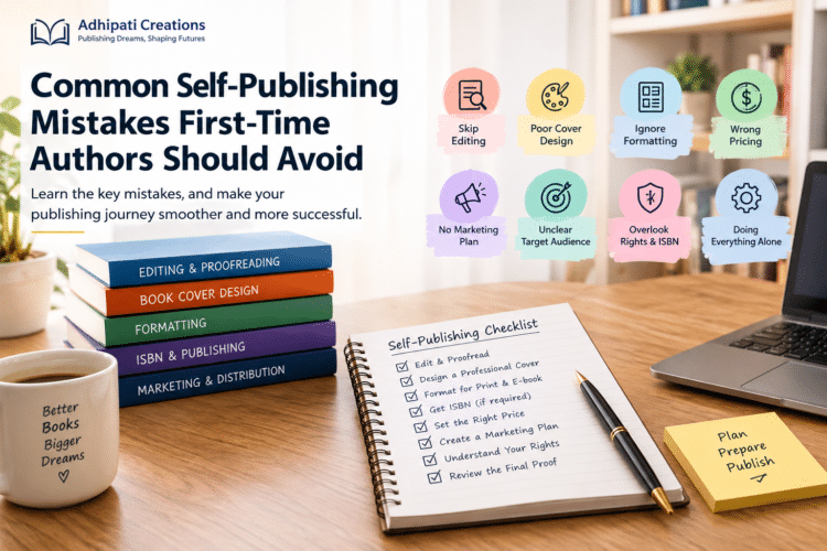 Common Self-Publishing Mistakes First-Time Authors Should Avoid